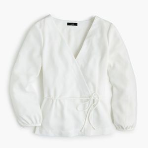 J.Crew White Blouse